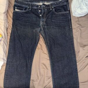 Diesel Black Relaxed Fit Jeans Timeless Comfort